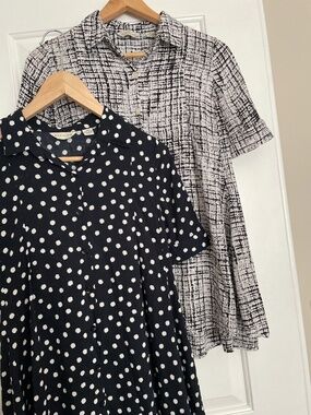 11-1-Tylho career blouses- Set of Two!